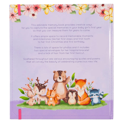 A Memory Book for Baby Girls