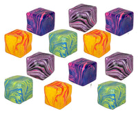 Swirl Marbled Sugar Ice Cube Squishy