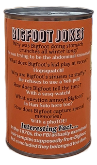 Squatch the Canned Bigfoot