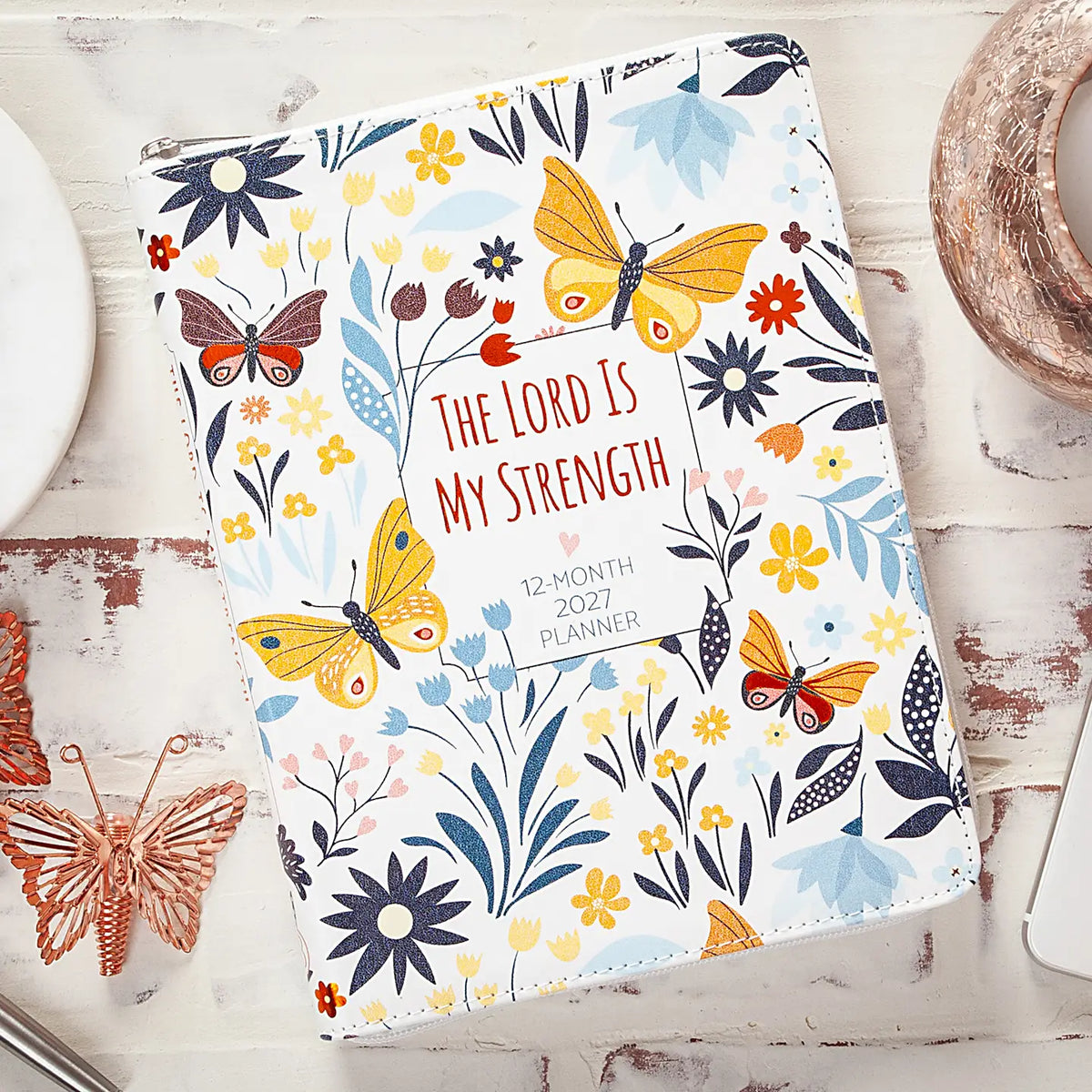 The Lord Is My Strength 2027 12-Month Planner