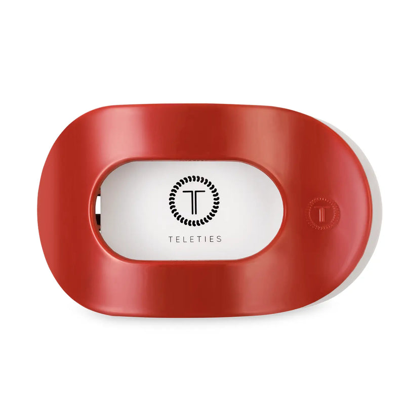 Large Flat Round Teletie Clips