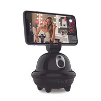 U BOT - Camera Bot with Smart Facial Recognition-Black