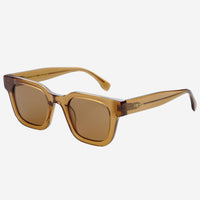 Atlas Acetate Rectangular Sunglasses  : Brown
