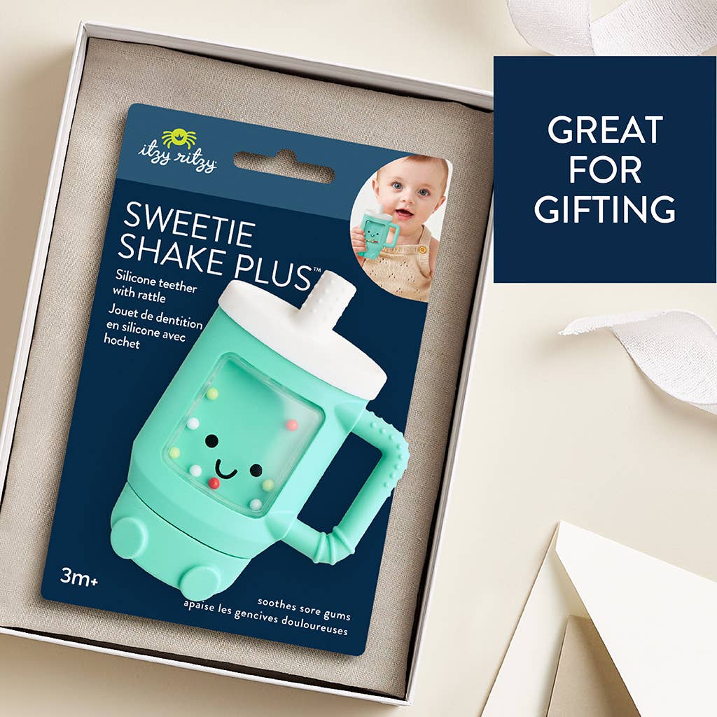 Sweetie Shake Plus- Teething + Rattle Toy-Tumbler