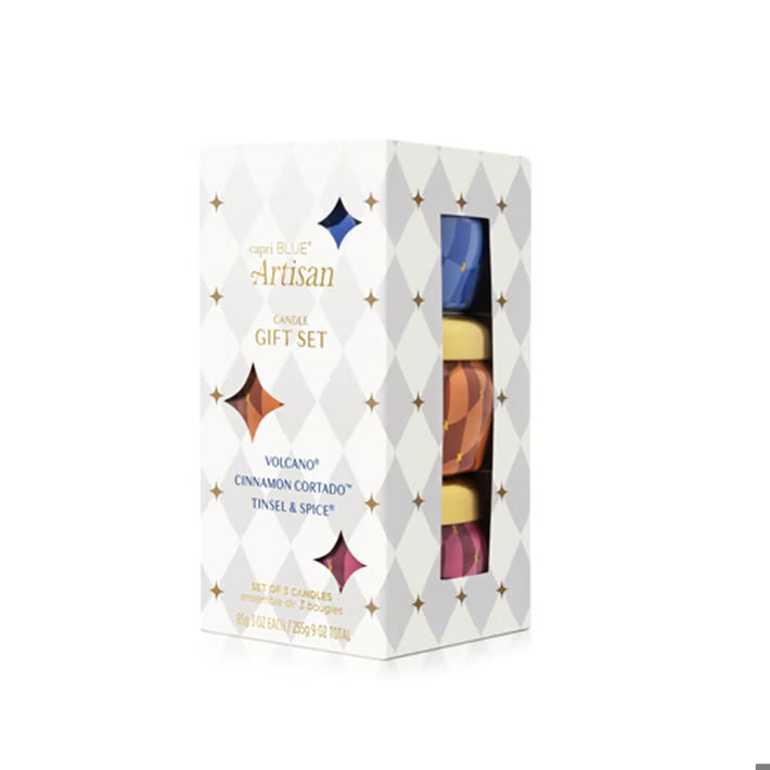 Artisan Winter Bazaar Mini Tin Set