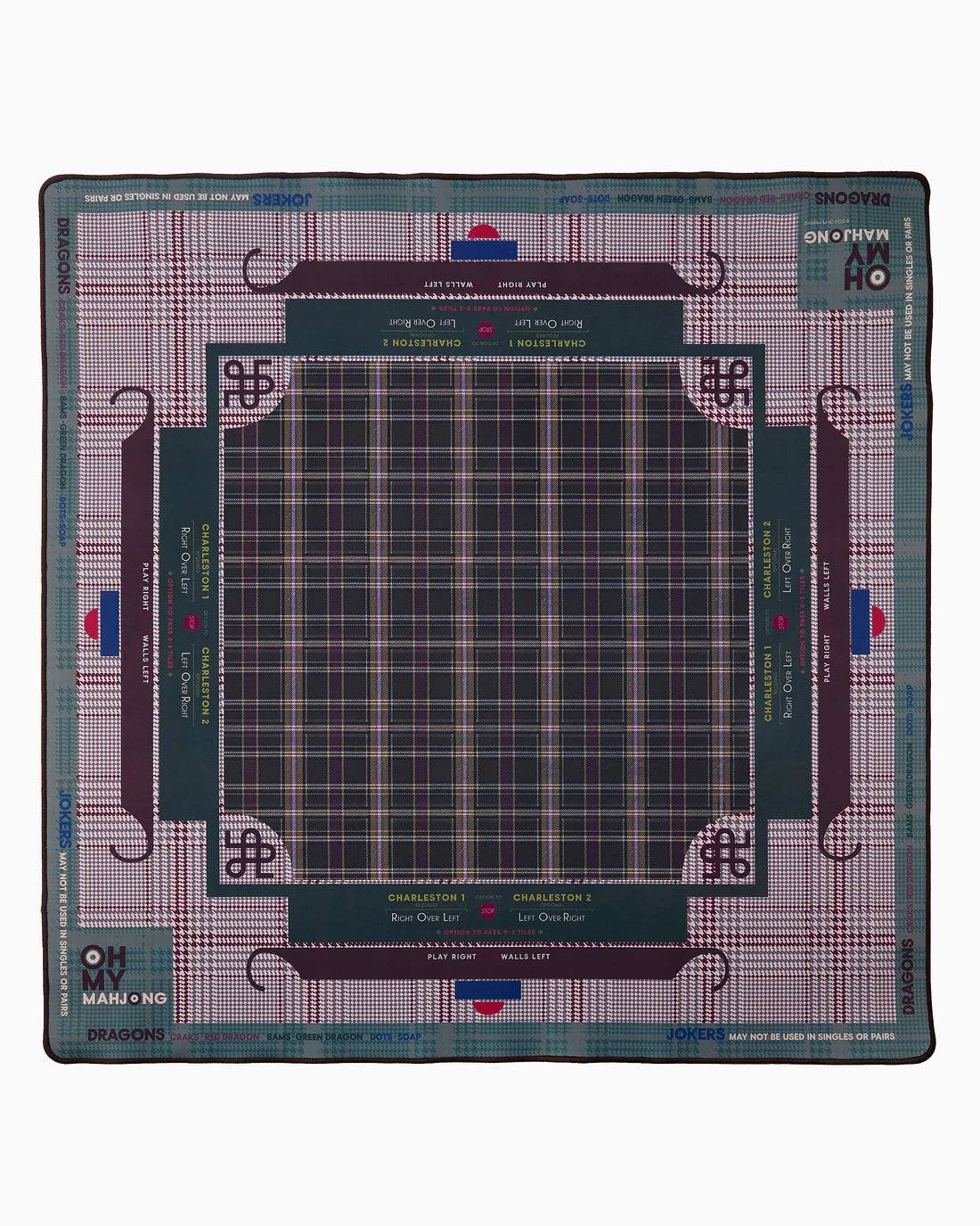 Oh My Mahjong Mats In A Tube