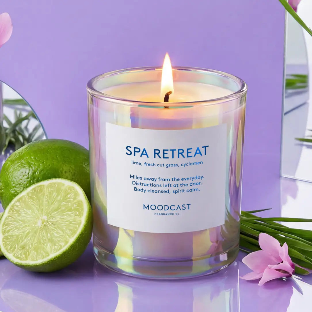 Coconut Wax Candle Spa Retreat - 8 oz Glass Jar