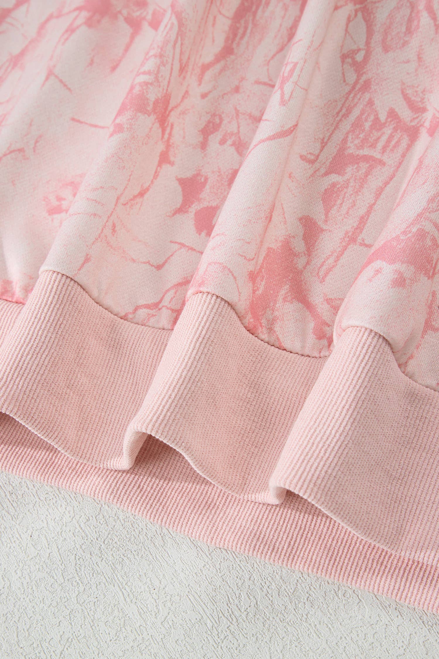 Camo Mock Neck Baggy Sweatshirt