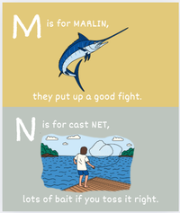 ABC's of Fishing Children’s Book