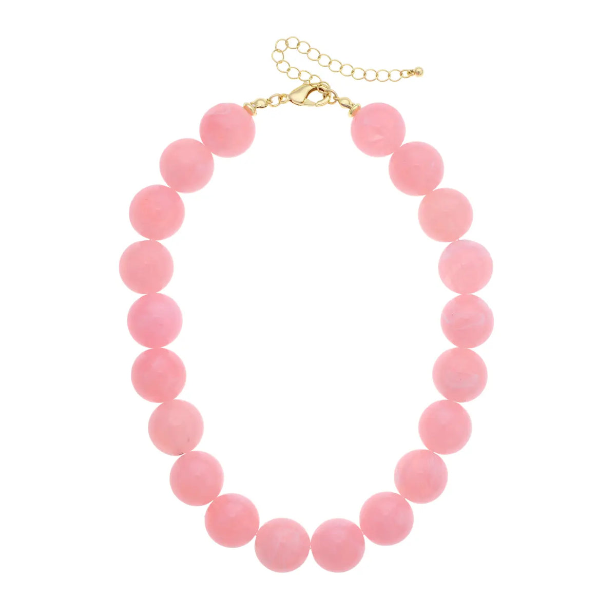 Gumball Beaded Necklace