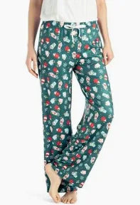 Hello Mello Holiday Lounge Pants- Merry Mocha