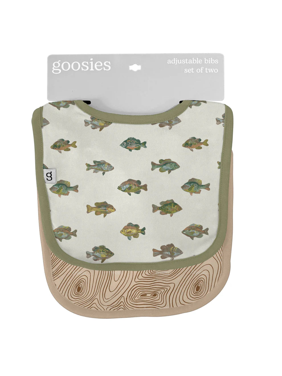 Bibs (Set of 2)- Lake Fish