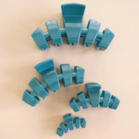 Classic Teletie Hair Clip | Teal With It