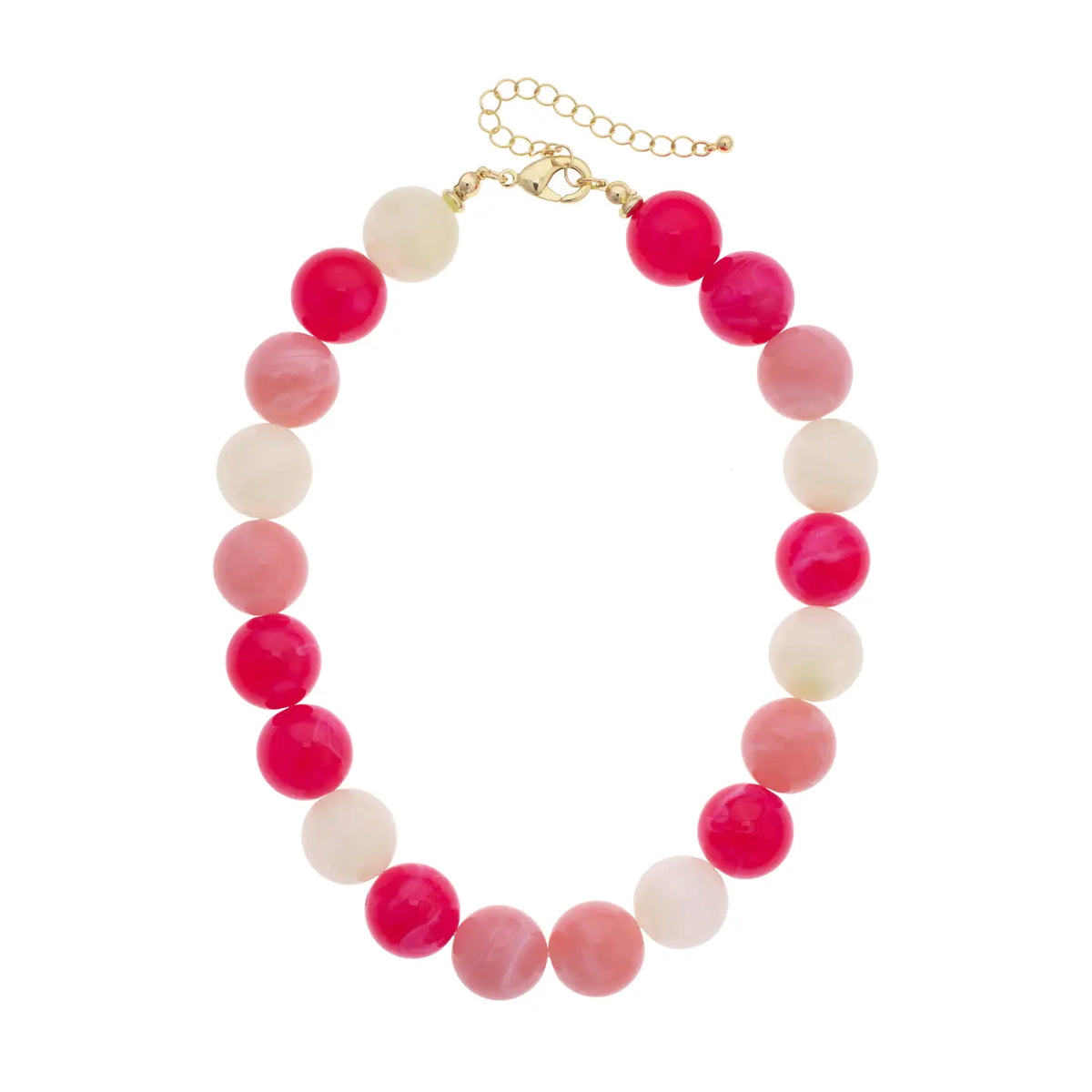 Gumball Beaded Necklace