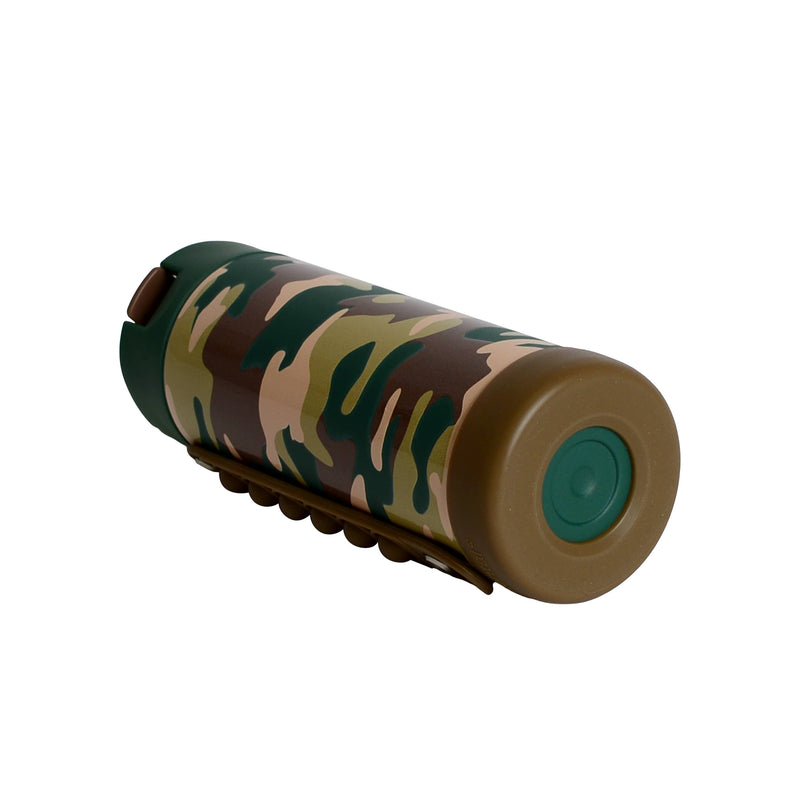 14oz Iconic Pop Bottle - Green Camo