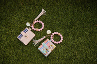 Brooks Avenue Keychain Wristlet Wallet: One Size