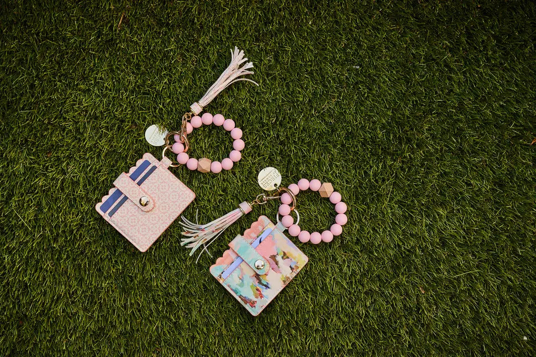 Brooks Avenue Keychain Wristlet Wallet: One Size