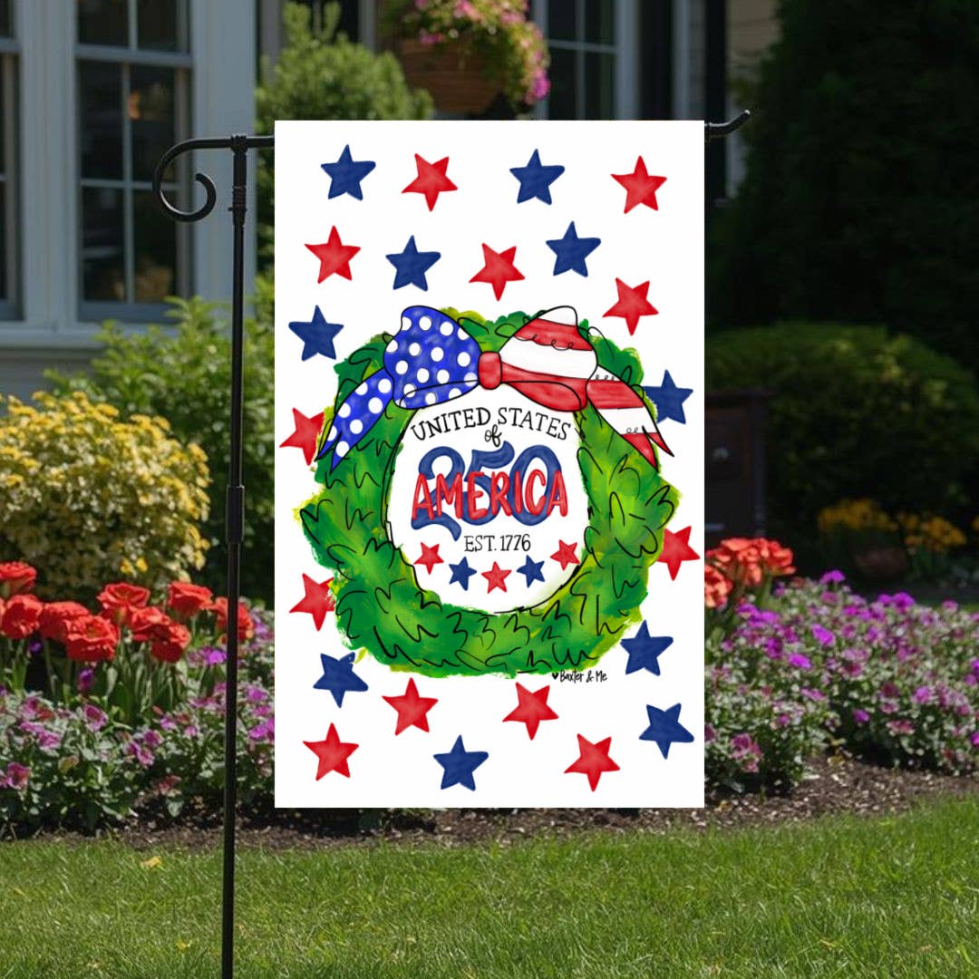 250 Years United States of  America Garden Flag