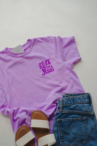 Rest In Jesus Tee | Women's Christian Tee