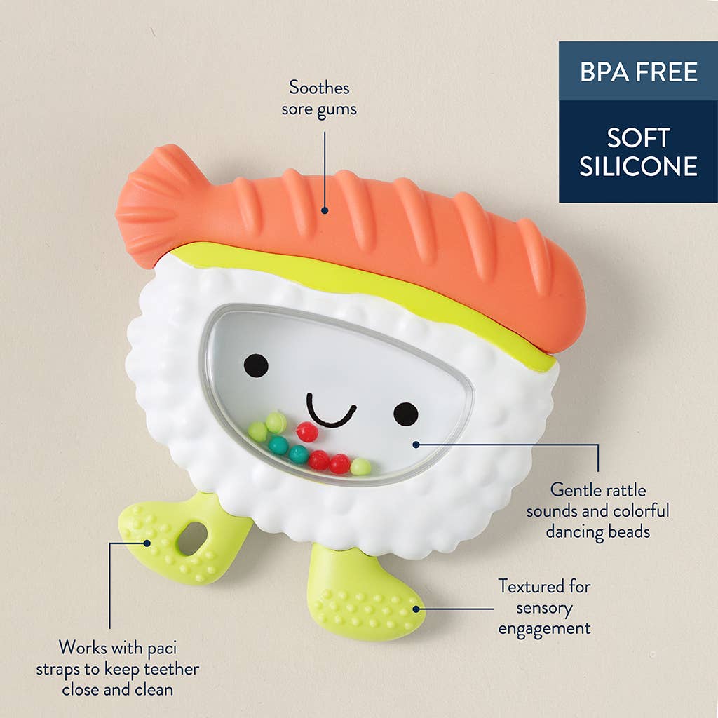 Sweetie Shake Plus- Teething + Rattle Toy-Tumbler