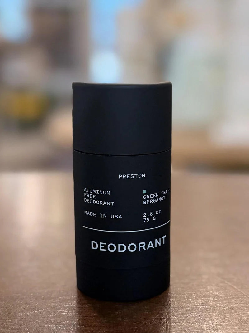 Preston Deodorant- Green Tea & Bergamot 2.8oz.