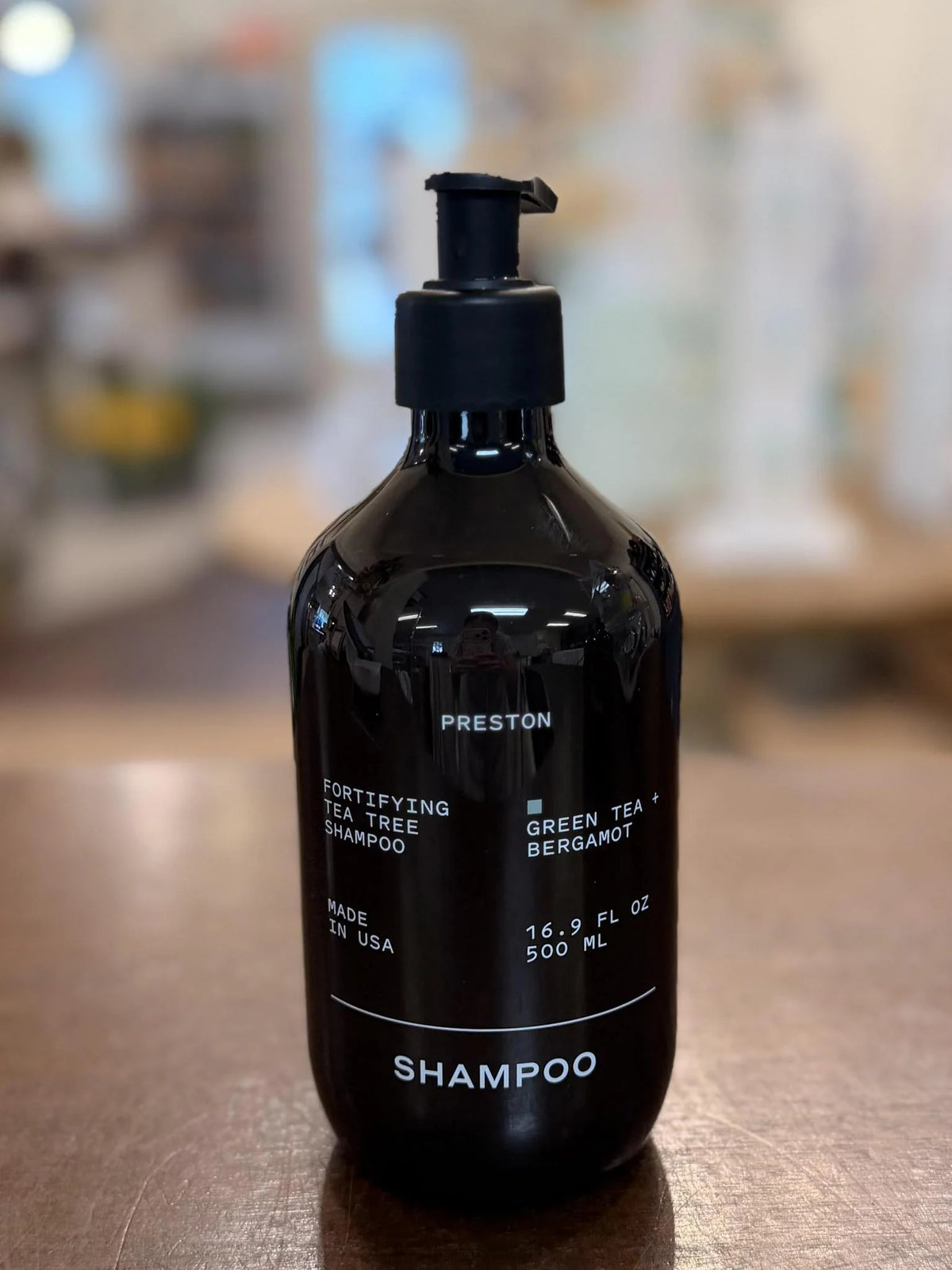 Preston Shampoo - Green Tea & Bergamot -16.9oz