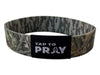 Tap To Pray™ Wristbands - Forest & Tree Bark Camo