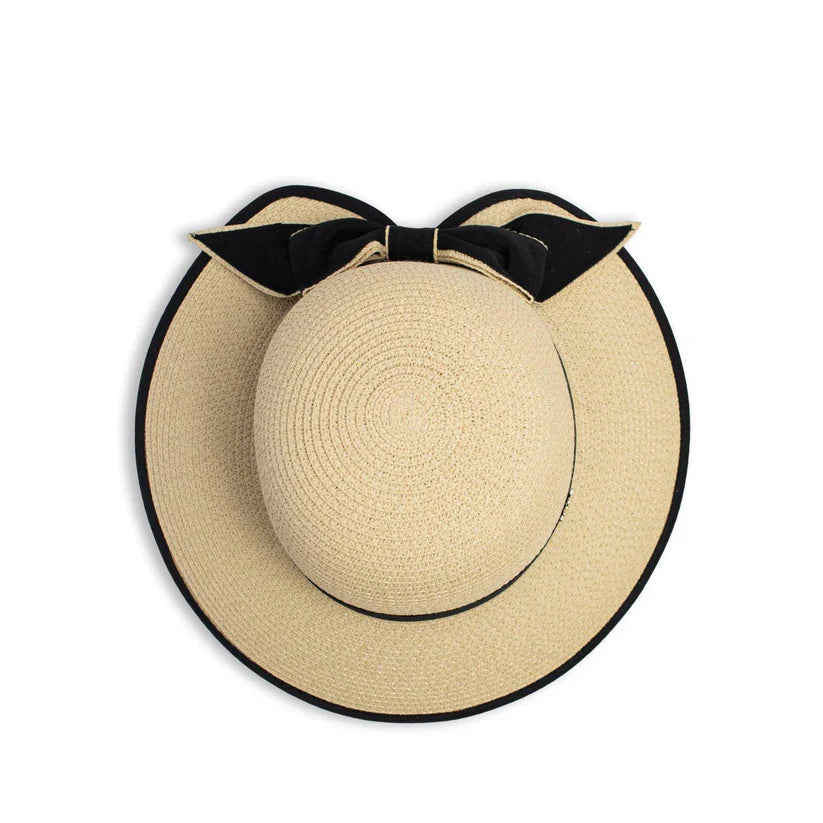 Hilo Sun Hat Natural/Black One Size