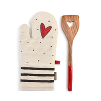 Oven Mit Spatula Set