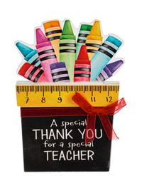 Hidden Message 2 pc Gift Card Holders for Teachers