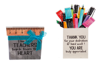 Hidden Message 2 pc Gift Card Holders for Teachers