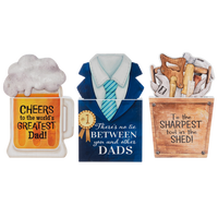 Hidden Message 2 pc Gift Card Holders For Dad