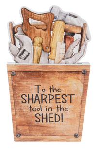 Hidden Message 2 pc Gift Card Holders For Dad