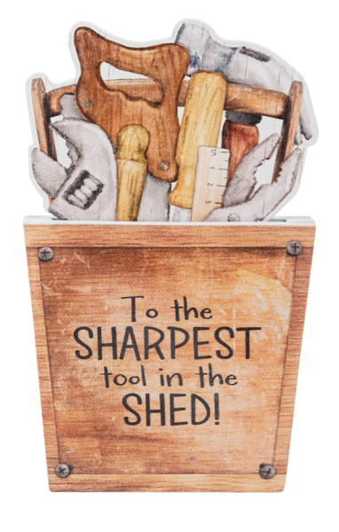 Hidden Message 2 pc Gift Card Holders For Dad