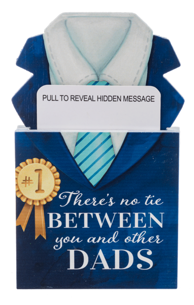 Hidden Message 2 pc Gift Card Holders For Dad