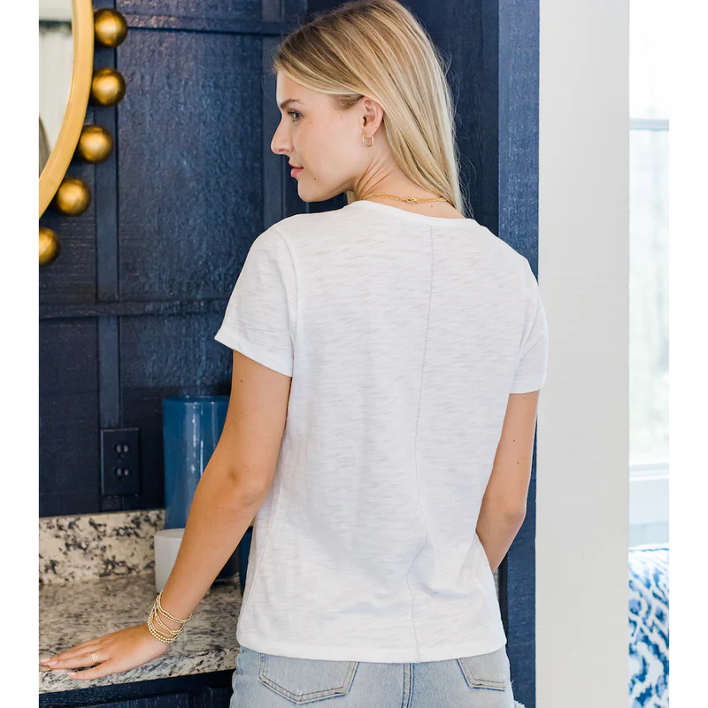 The Classic Short Sleeve Tee in White