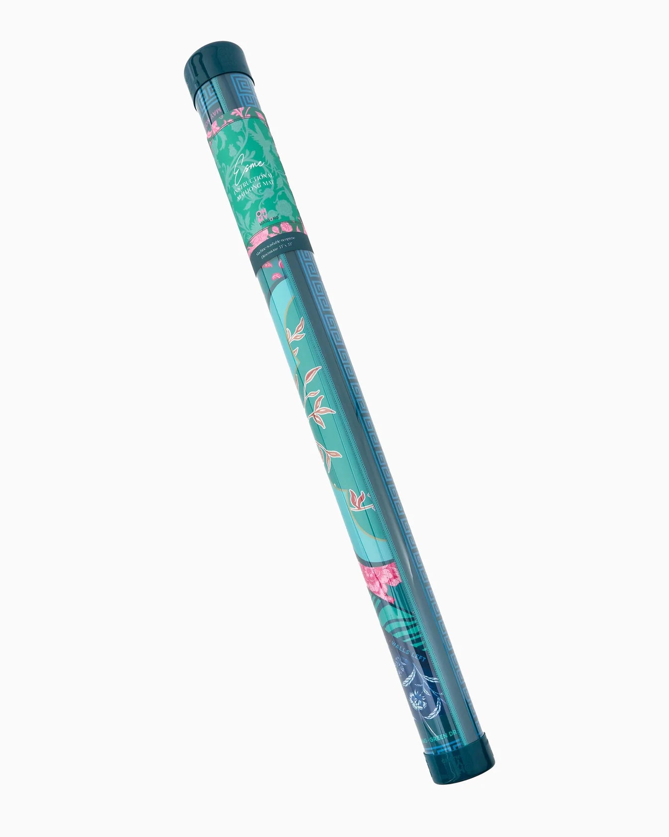 Esme Mahjong mat rolled in tube.