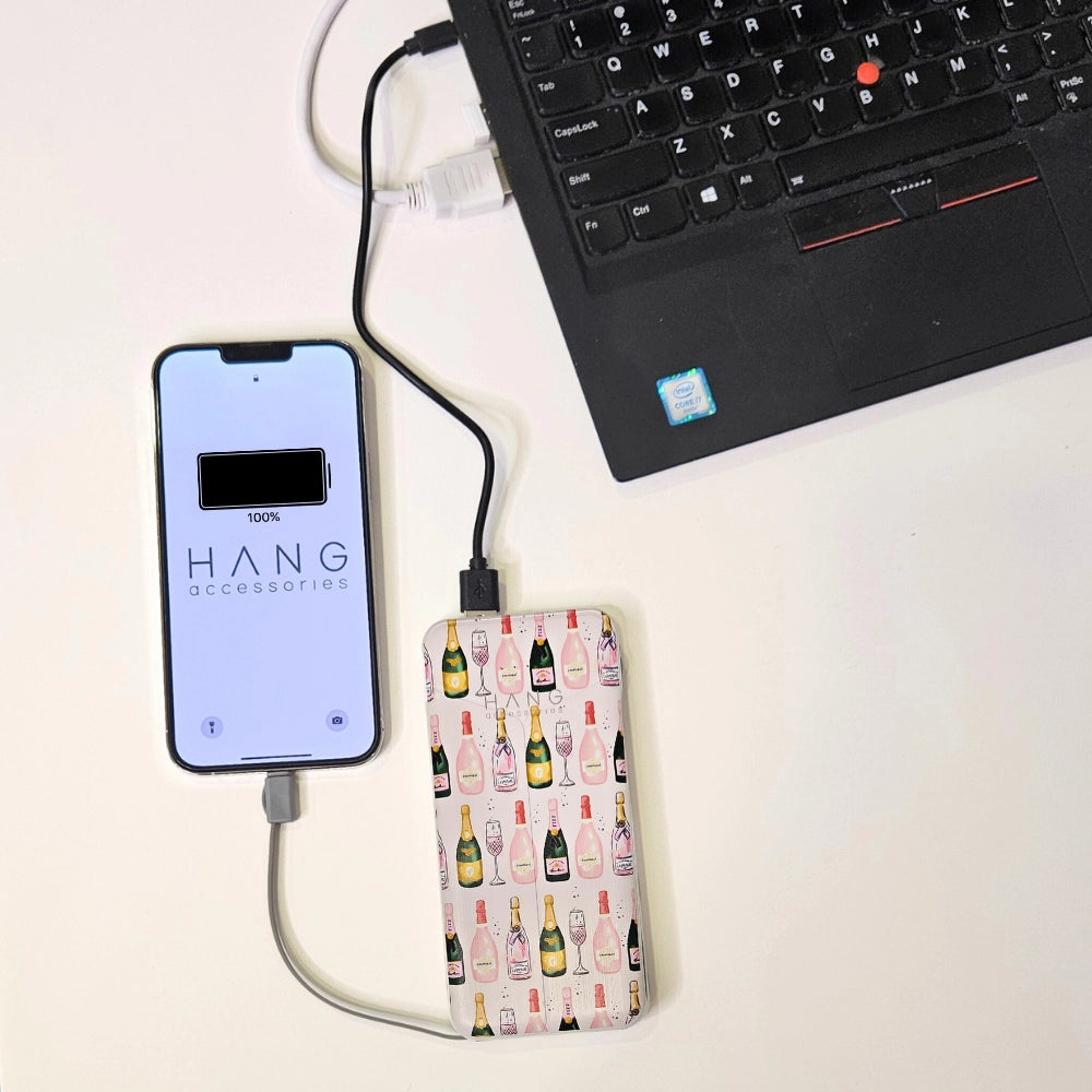 Portable Phone Charging Bank-Champagne