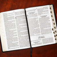 KJV Bible - Giant Print-Obsidian