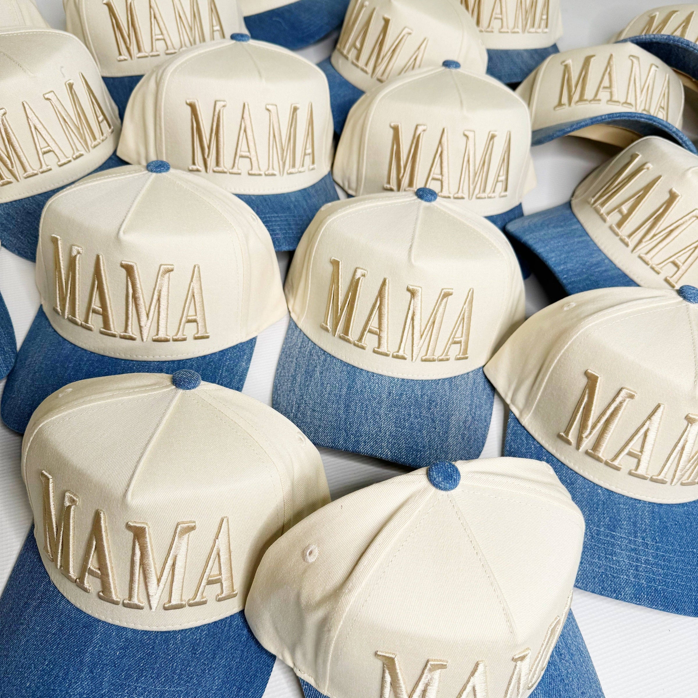Denim MAMA Hat