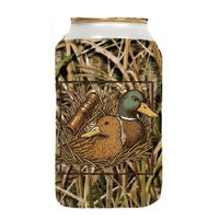 Camo Duck Can Cooler Sleeve Cover