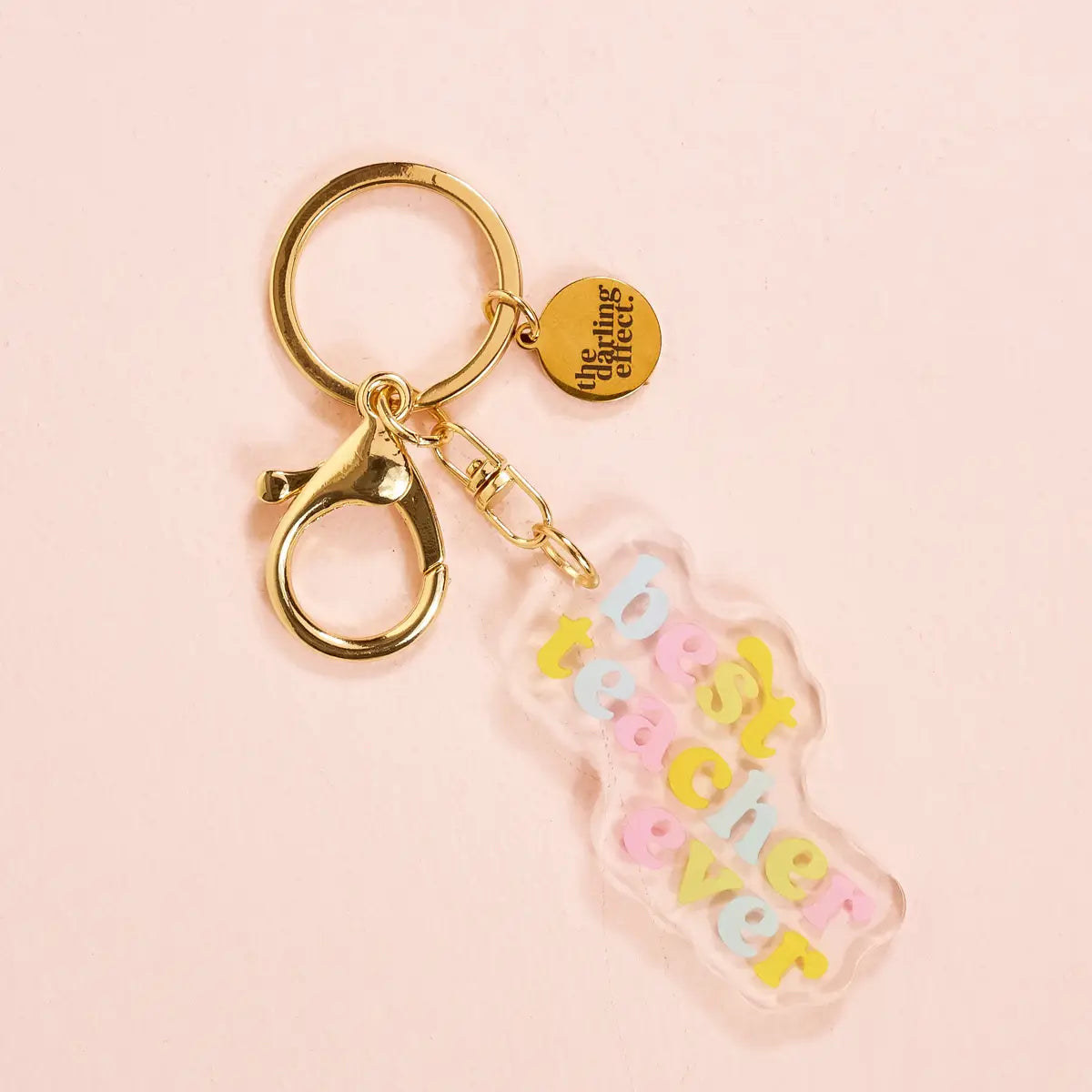 Acrylic Keychain–Best Teacher Ever