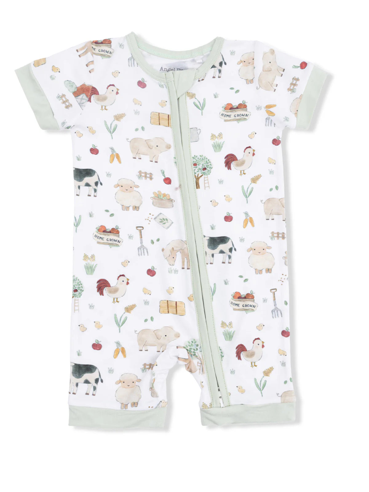 Cute Farm Animals Uni - Sleeveless Shortie Romper