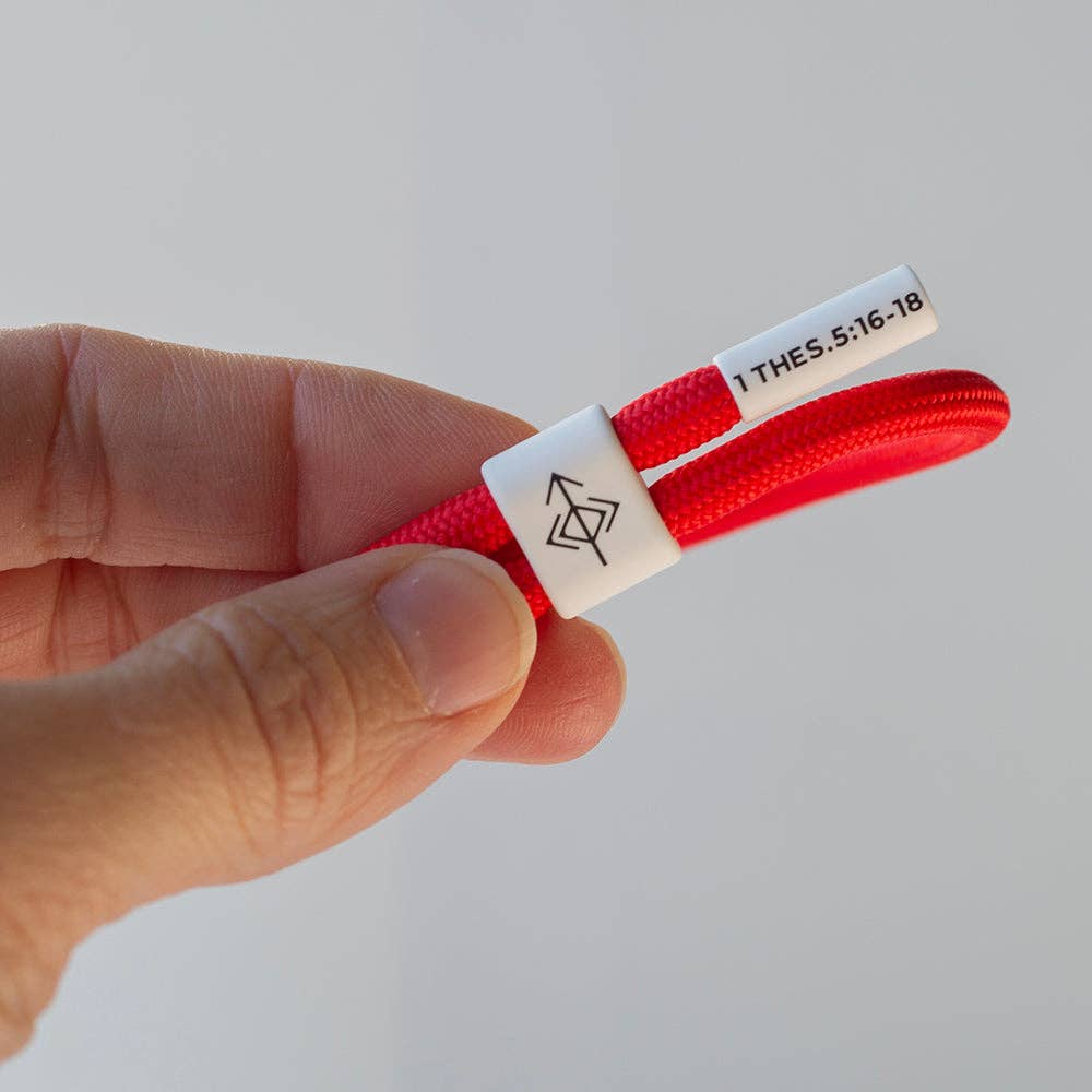 Live In Gratitue Christian Cord Bracelet