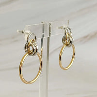 Knock On the Beauty Hoop Earrings