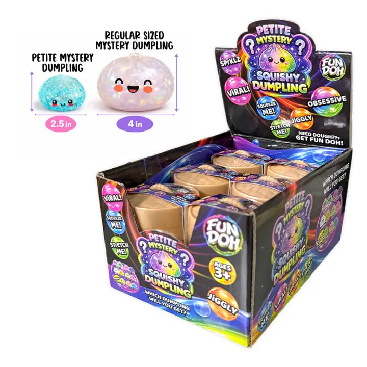 Petite (Mini) 2.5" Mystery Dumpling Squishy Toy