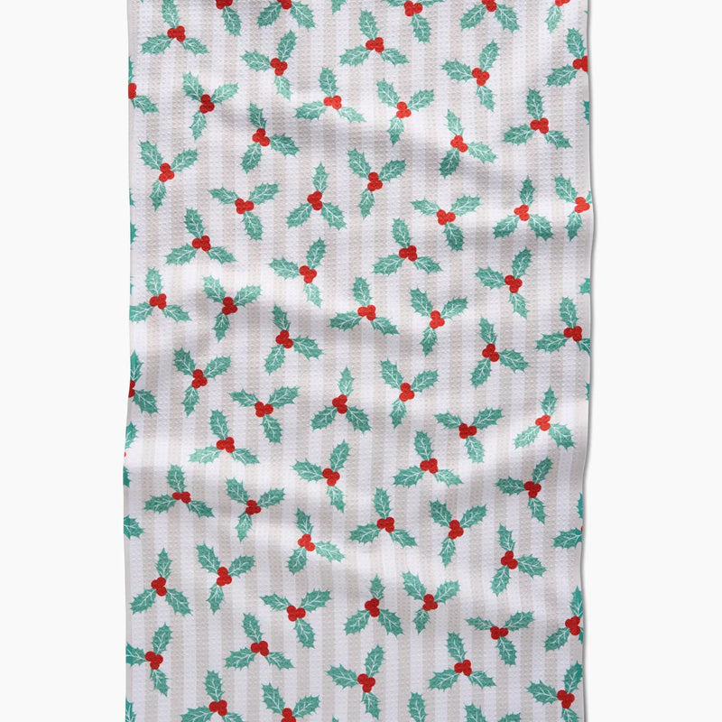 Geometry Kitchen Christmas Tea Towels