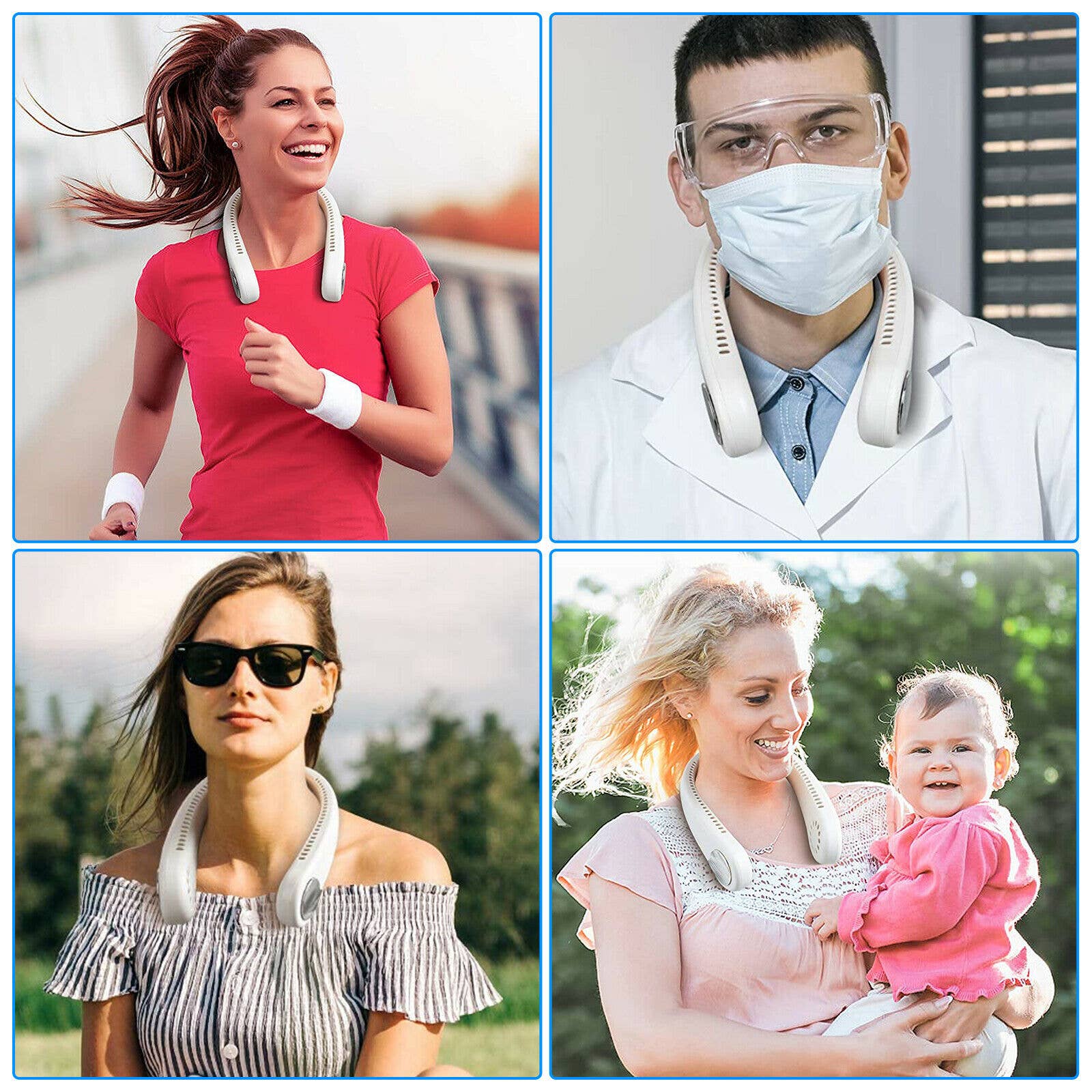 Neck Fan With 3 Speeds