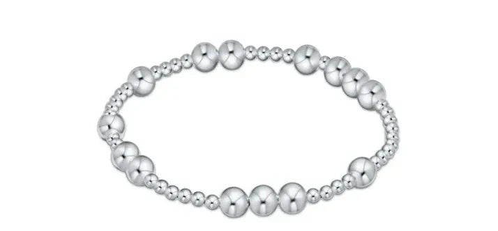 Hope Unwritten 6mm Bead Bracelet Sterling