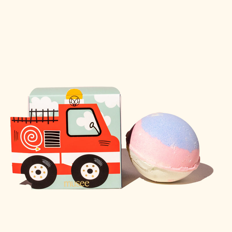 Firetruck Boxed Bath Bomb